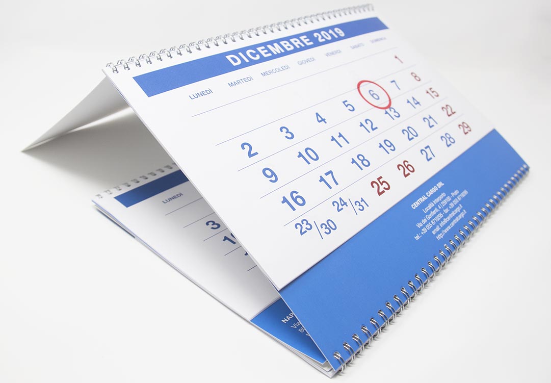 CALENDARI da muro personalizzati cm. 70x100 - 50x70 - Stampastampa  tipografia online ecommerce